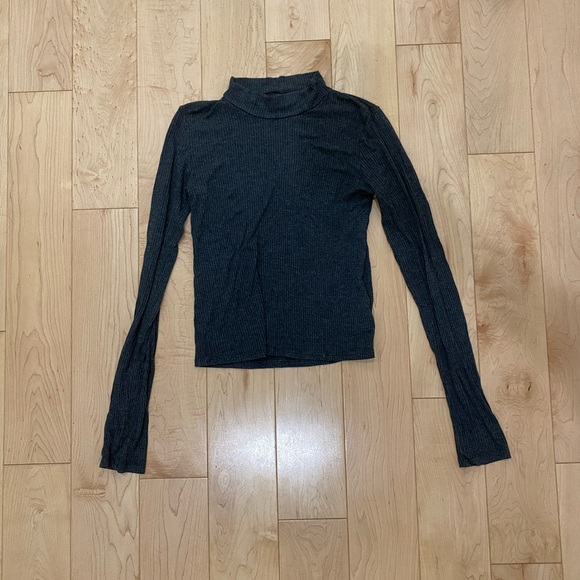 Aerie ribbed mock neck S - Picture 1 of 4